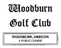 Woodburn Golf Club